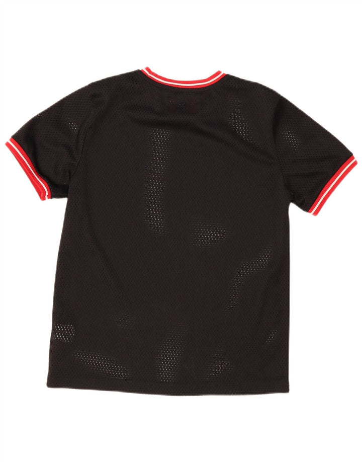FILA Drenge Grafisk T-Shirt Top 13-14 År Sort Polyester