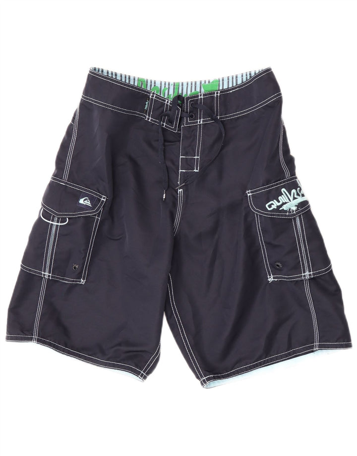 Quiksilver Herre Graphic Cargo svømmeshorts Medium Navy Blue Polyester