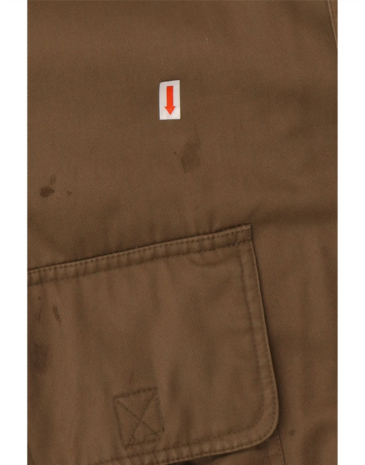 UNIVERS Herre Hooded Utility Jacket IT 52 XL Brun Bomuld