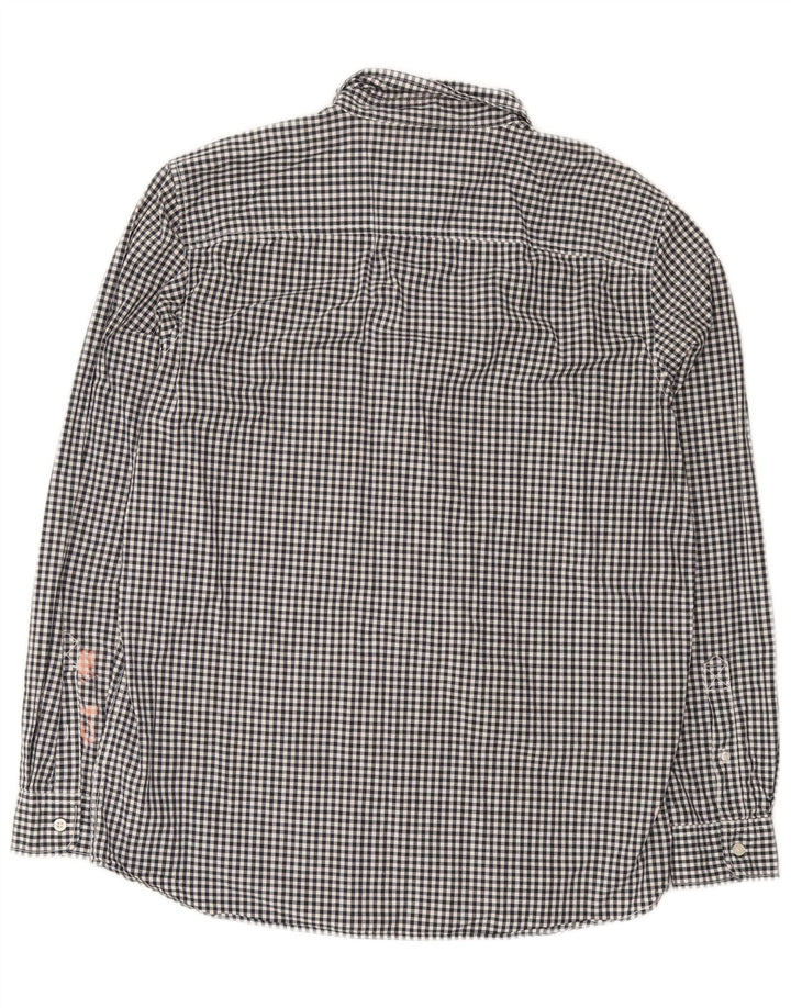 Timberland Herre Regular Fit skjorte Stor marineblå Gingham bomuld