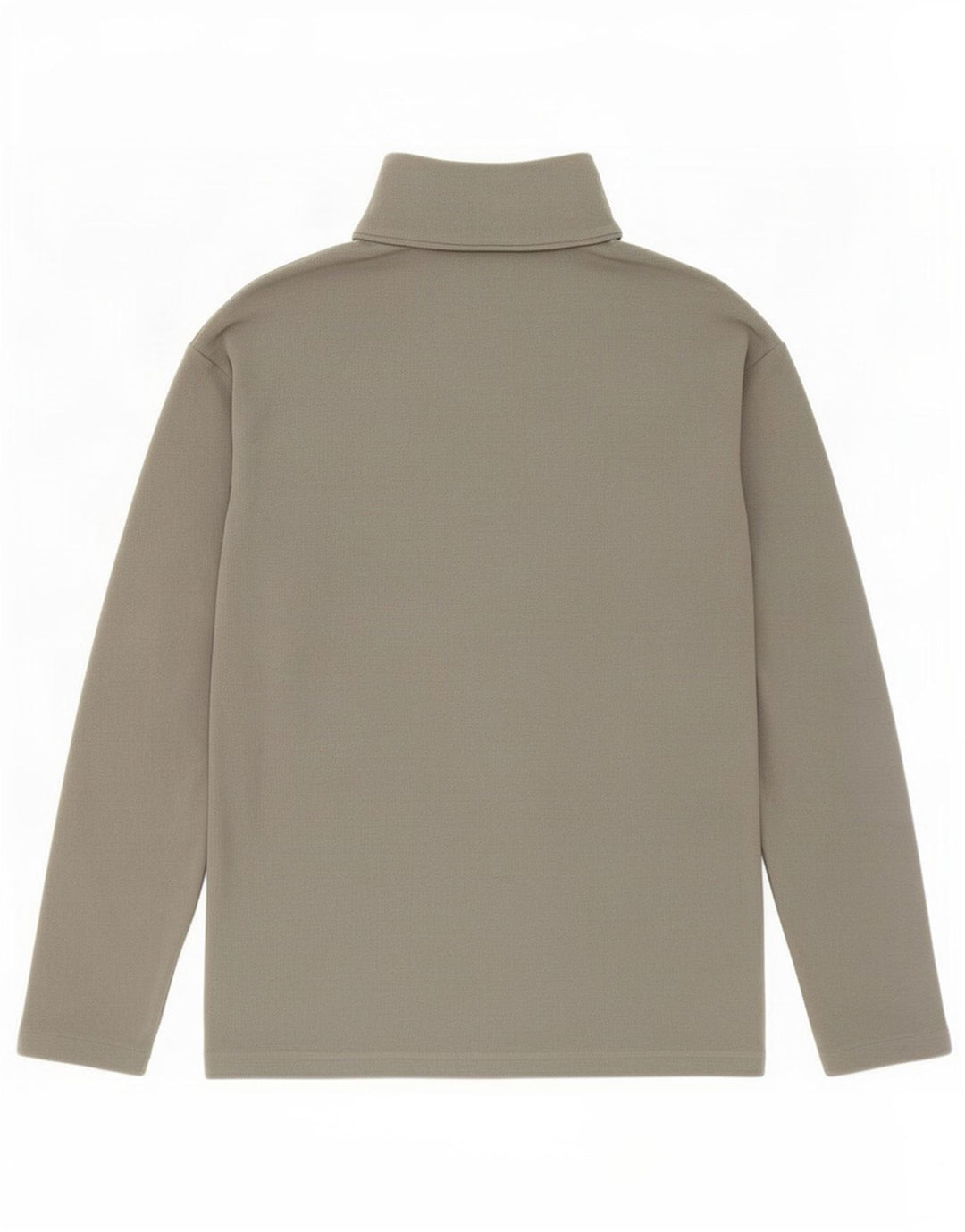 Asics herre lynlås hals fleece jumper stor grå polyester