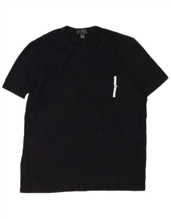 Richmond Herre T-Shirt Top IT 52 Stor Sort Bomuld