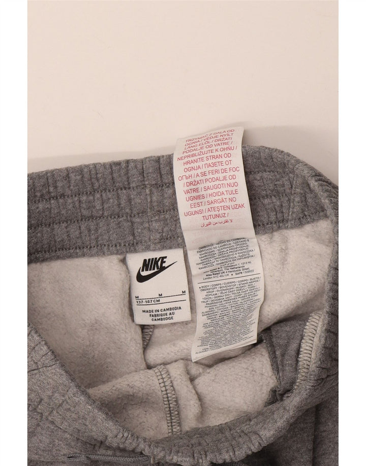 NIKE Træningsdragt til drenge Bukser Joggers 10-11 år Medium Grå Bomuld