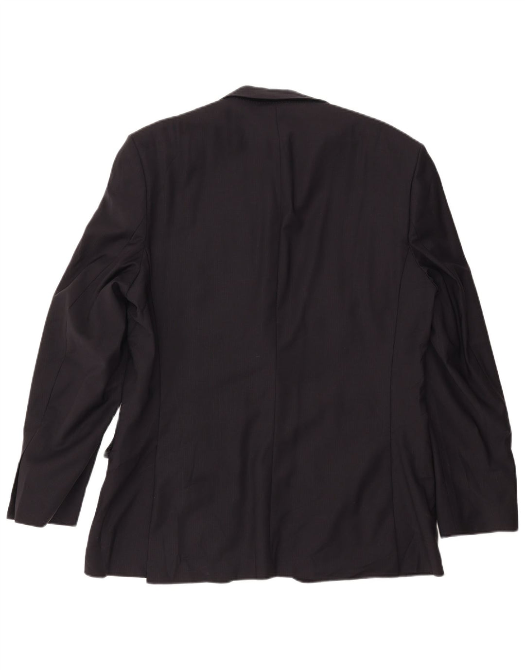 ZARA Herre 2-knaps blazerjakke EU 54 XL Marineblå Uld