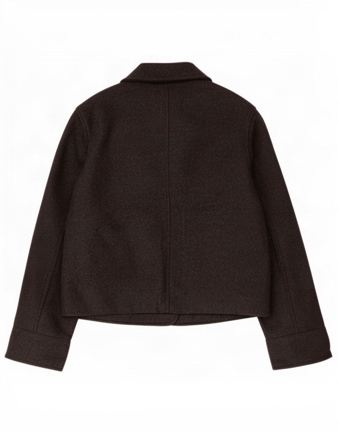 Zara Dame 3-knaps blazerjakke UK 6 XS Grå Polyester