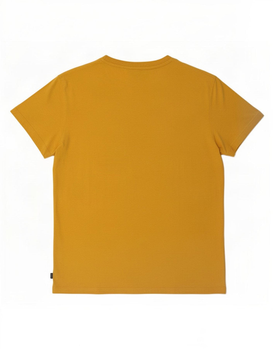 Superdry T-shirt top til mænd, stor gul bomuld
