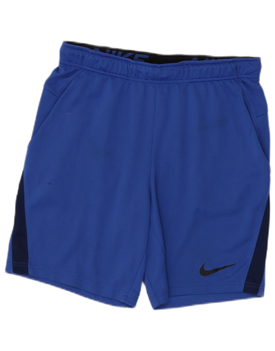 Nike Herre Dri Fit sportsshorts Medium Blue Colourblock Polyester