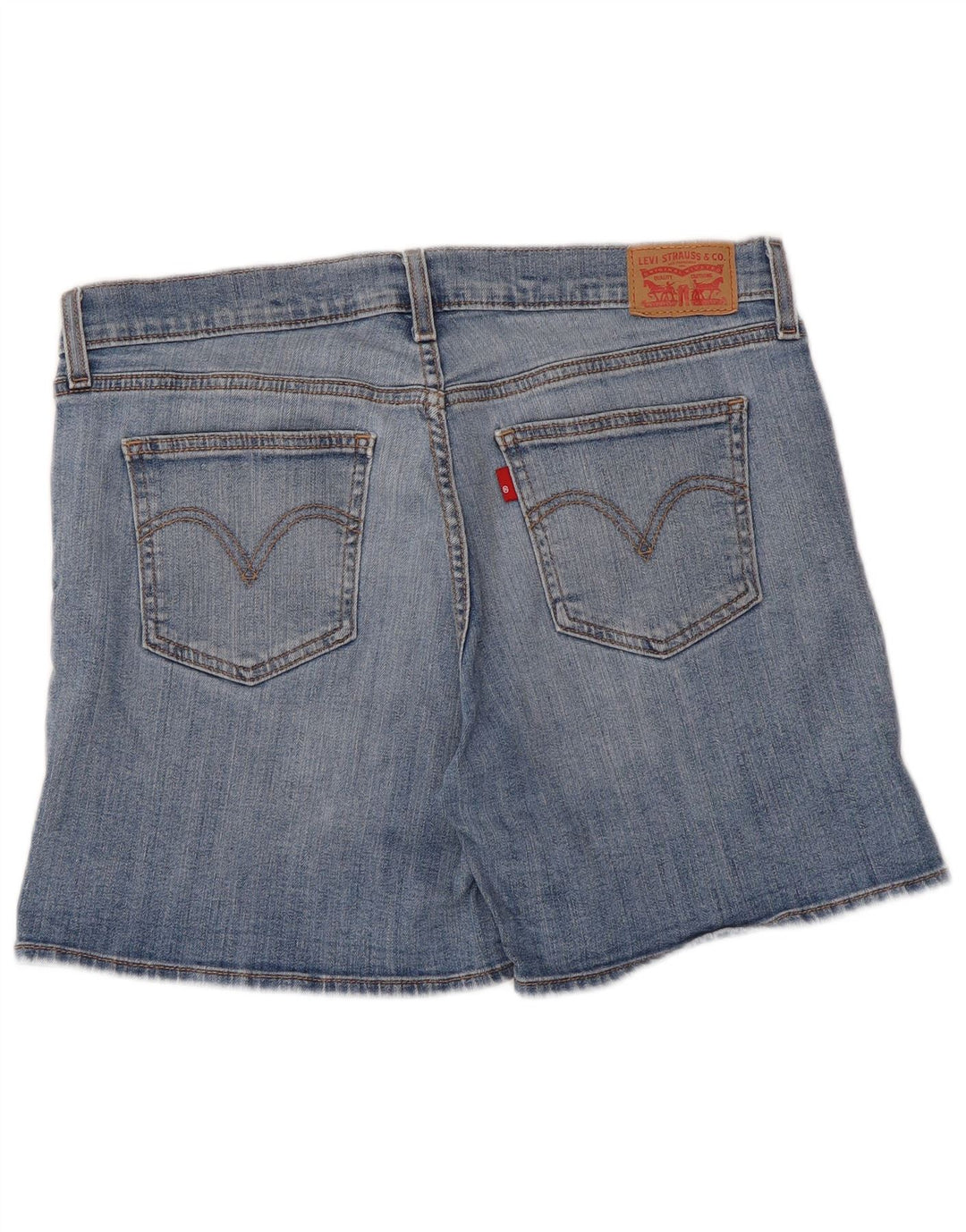 LEVI'S denimshorts til kvinder W31 Mellemblå bomuld