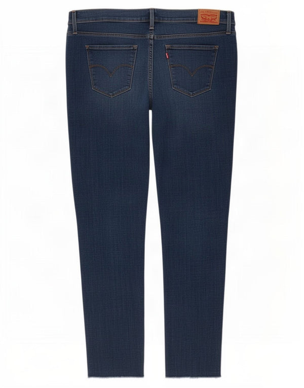 Levi's Dame 311 Shaping Skinny Jeans US 18 2XL W36 L30 Blå Bomuld