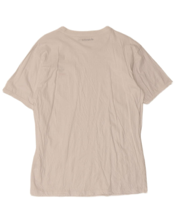 Lotto Herre T-Shirt Top 2XL Hvid Bomuld