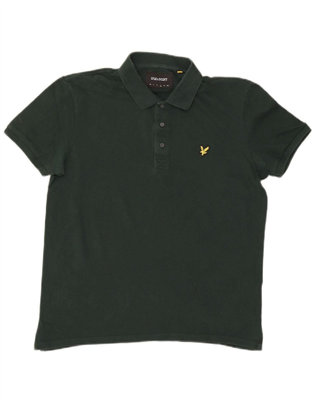 Lyle & Scott herre poloskjorte stor grøn bomuld