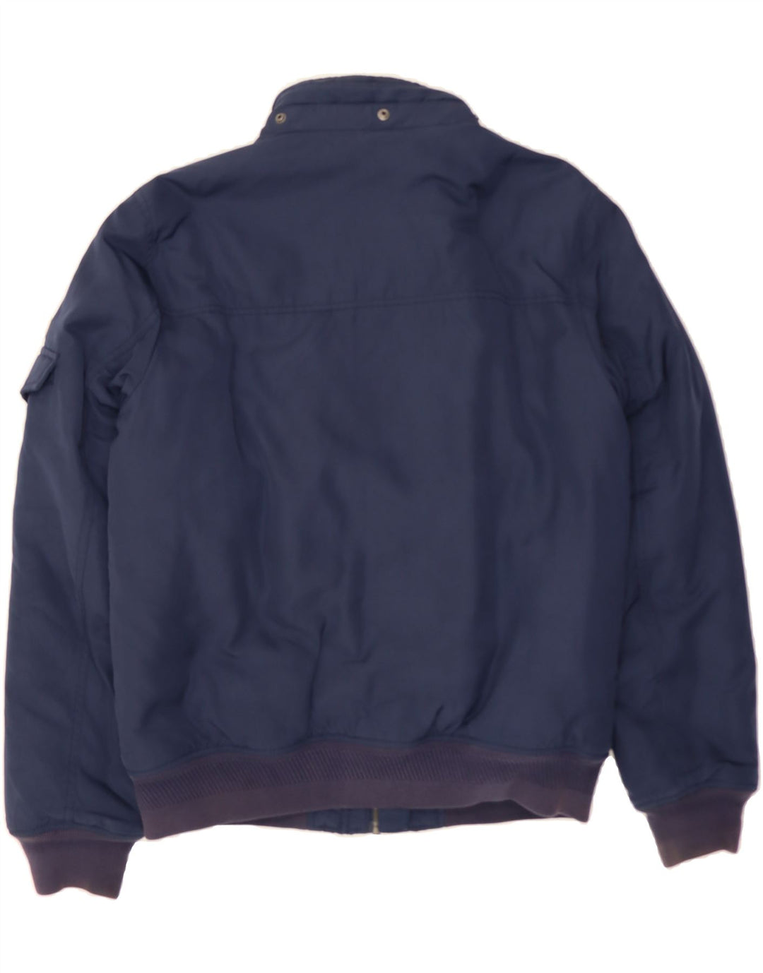 TOMMY HILFIGER Mens Bomber Jacket UK 36 Small Navy Blue Polyester Vintage Tommy Hilfiger and Second-Hand Tommy Hilfiger from Messina Hembry 
