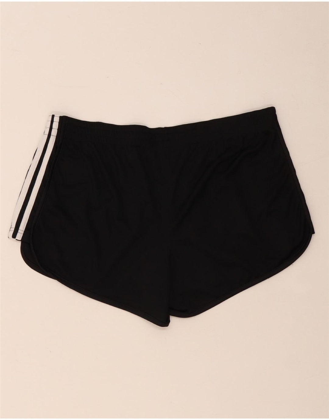ADIDAS sportsshorts til kvinder UK 16/18 Large Black Polyester