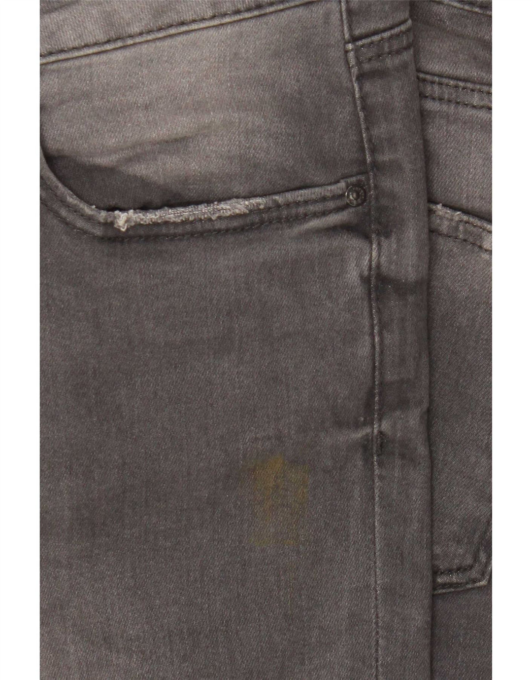 Zara Womens Cropped Jeans EU 40 Medium W30 L25 Grå Bomuld