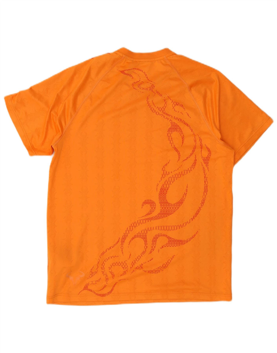 Nike T-shirt top mellem mænd, orange Paisley polyester