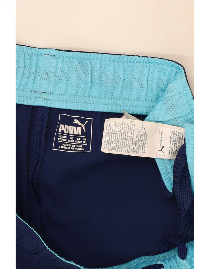 Puma Herre Sportshorts 2XL Navy Blue Polyester