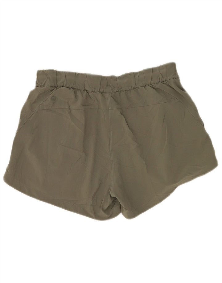 Lululemon Sportshorts til kvinder US 6 Medium Khaki Polyester