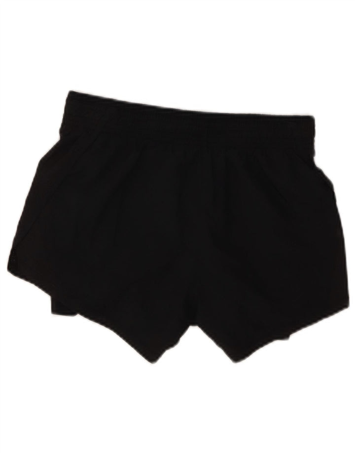 Nike Dame Dri Fit sportsshorts UK 4 XS sort polyester