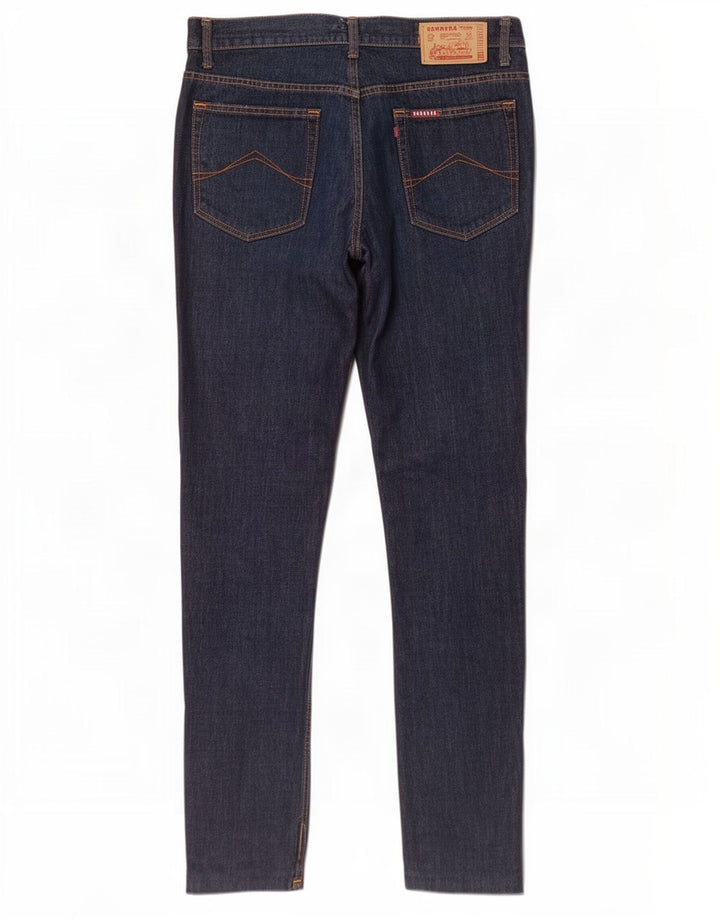 Carrera Dame 700 Slim Jeans W36 L32 Marineblå Bomuld