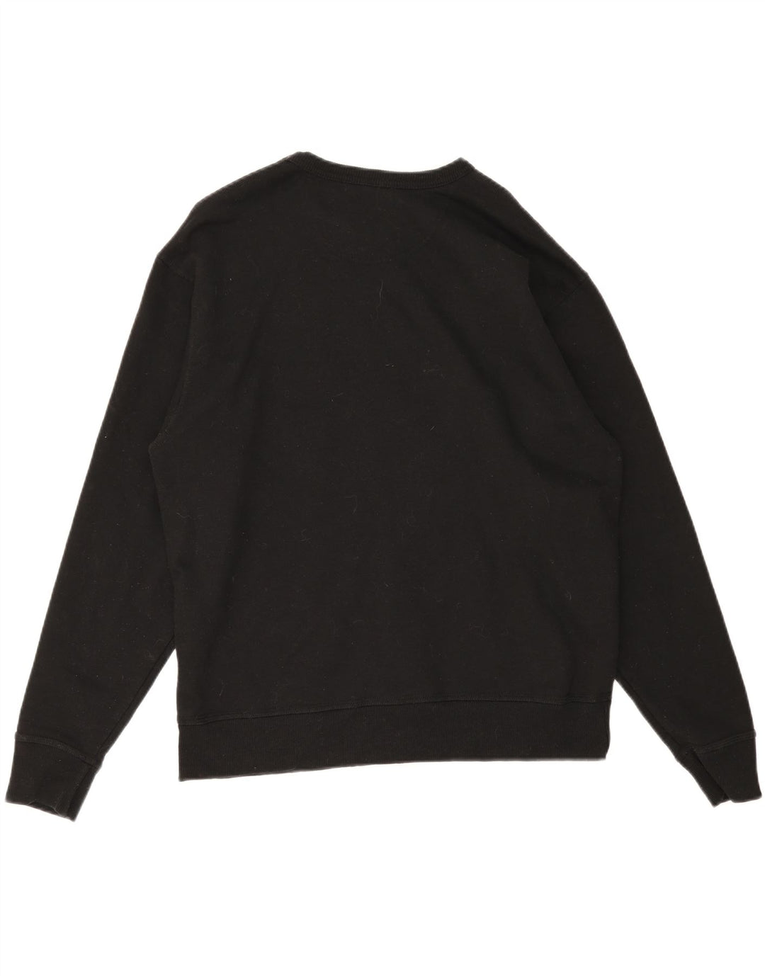 Champion Herre Grafisk Sweatshirt Jumper Stor Sort Bomuld