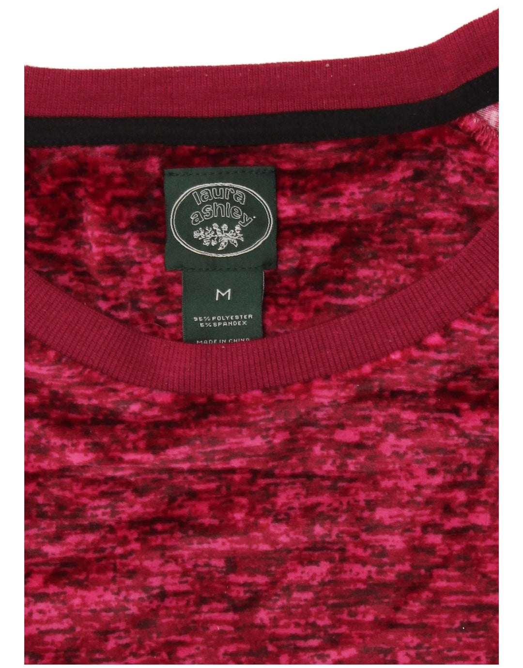 Laura Ashley Dame Top Langærmet UK 14 Medium Pink Polyester