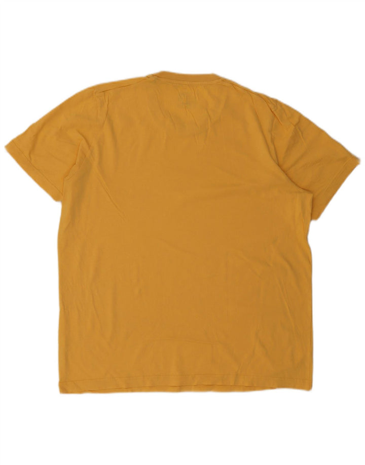 ADIDAS Herre Terrex Regular Fit Grafisk T-Shirt Top Stor Gul