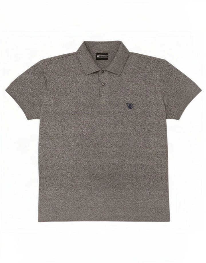 Gymnasium Herre Polo Shirt Stor Grå Flecked