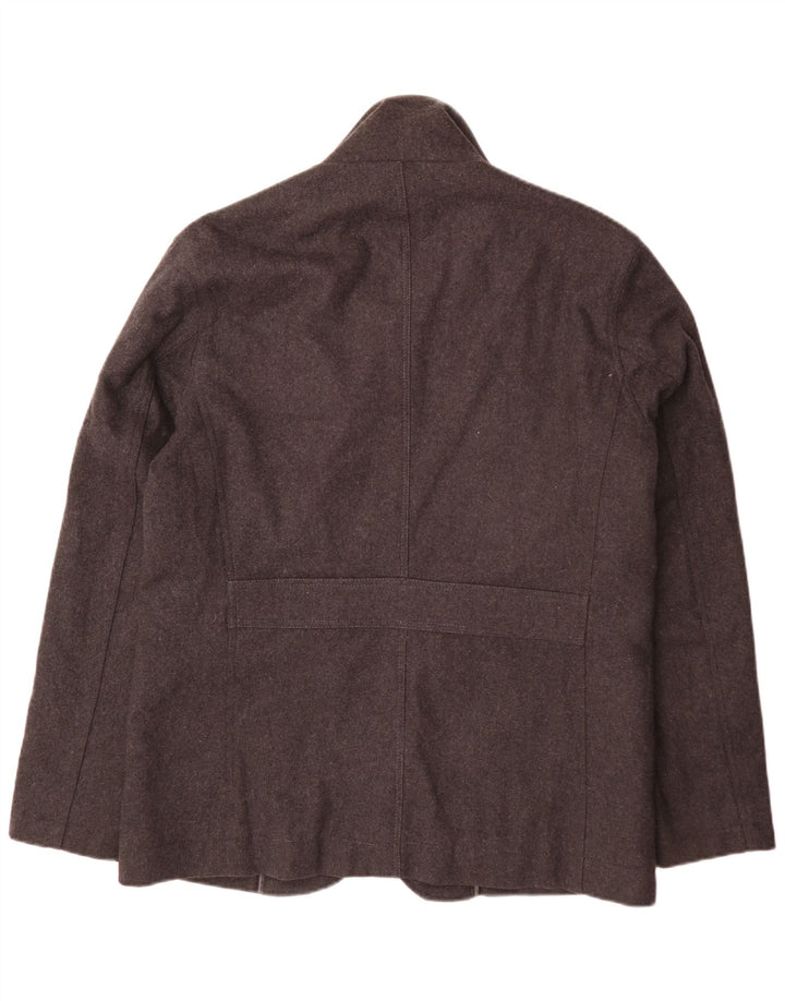Calvin Klein Herre Utility Jacket UK 44 2XL Grå Uld