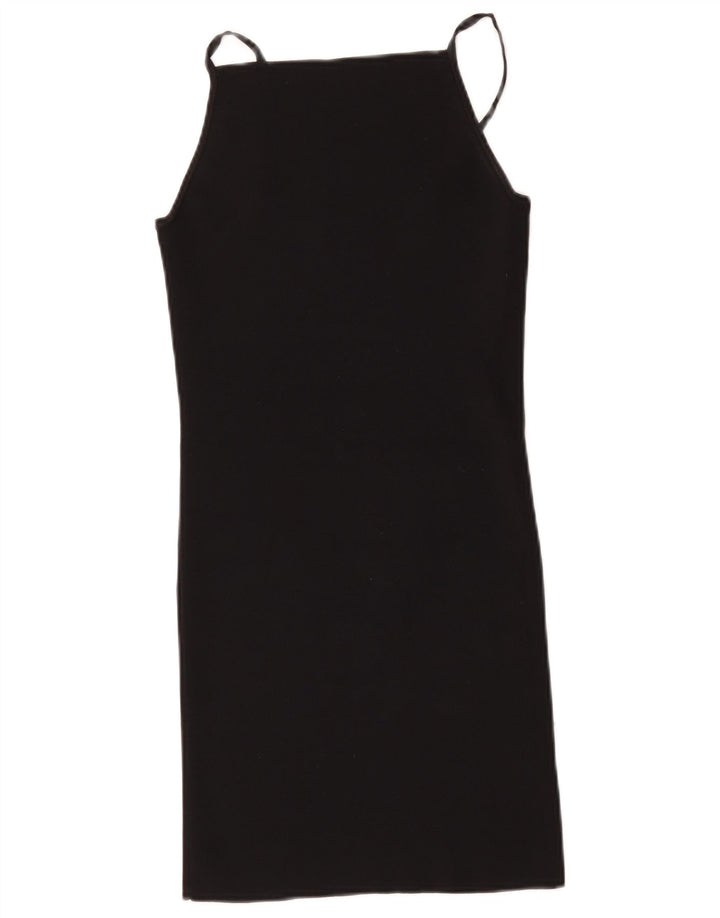 Zara Womens Slip Dress UK 8 Small Black