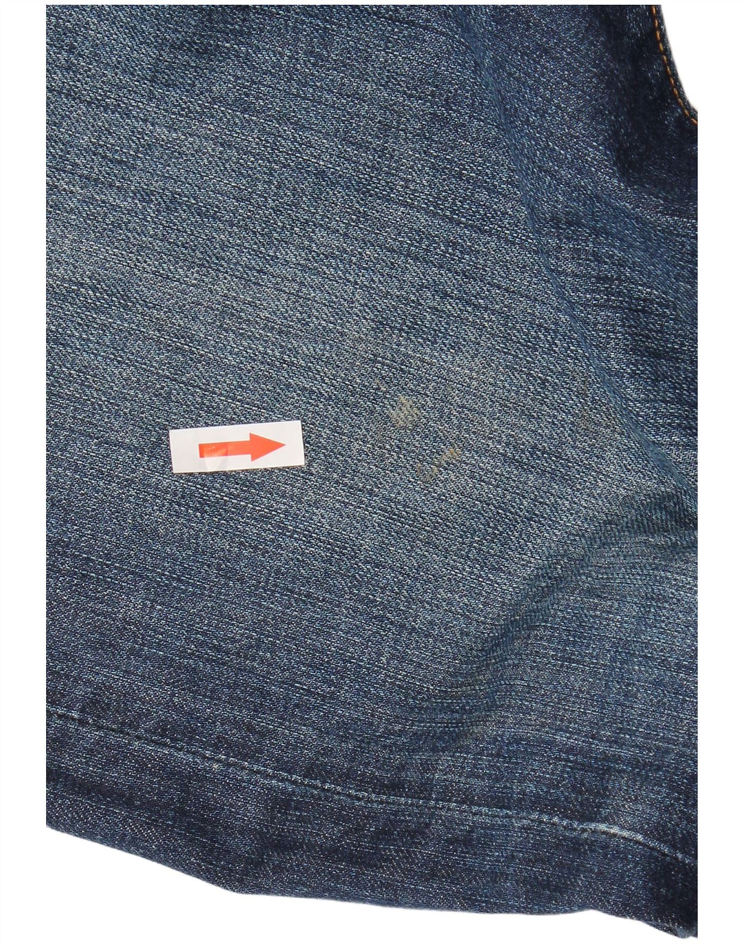 LEVI'S Herre 501 Straight Jeans W34 L30 Blå Bomuld