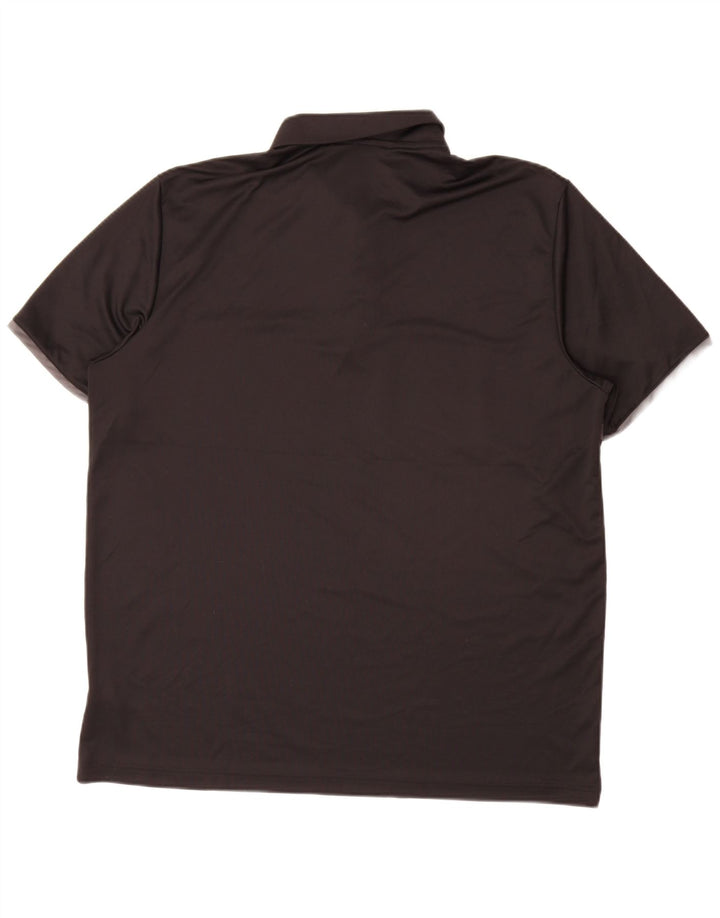 Adidas Herre Primegreen Polo Shirt XL Sort Stribet Polyester