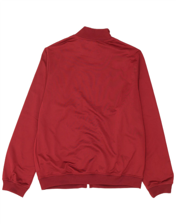 UMBRO Herre grafisk træningsdragt Topjakke XL Burgundy Polyester