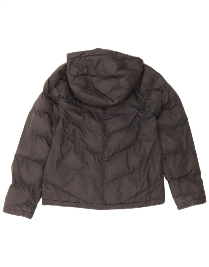 Nike drenge hættepolstret jakke 12-13 år stor sort polyester