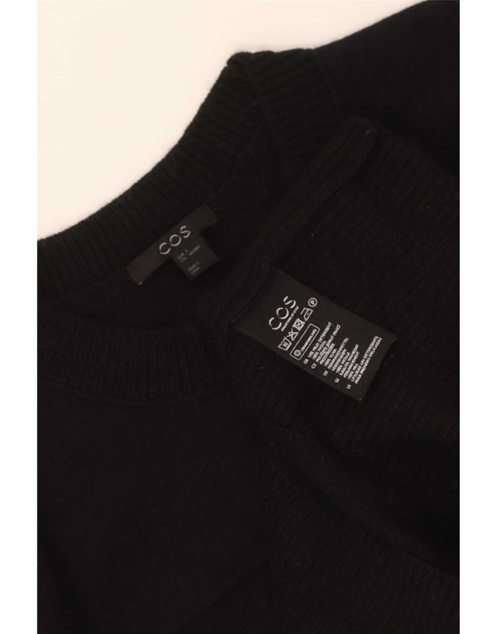Cos Dame sweater med rund hals DK 10 Lille sort uld