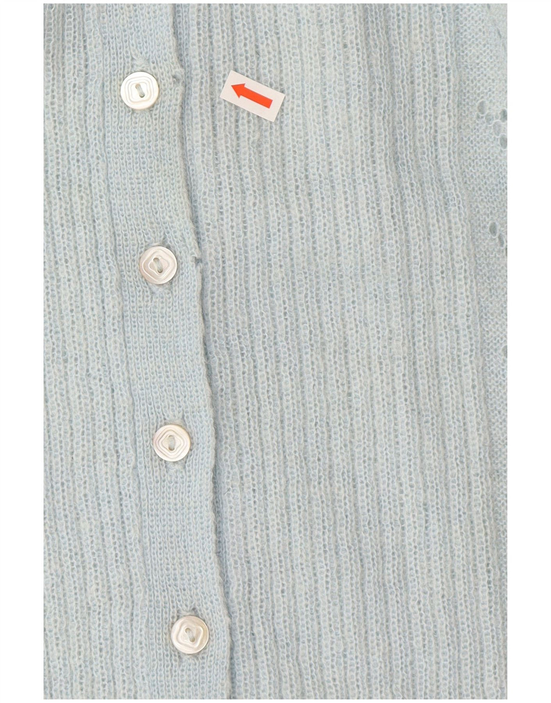 Vintage dame cardigan sweater UK 14 Large Blue Classic