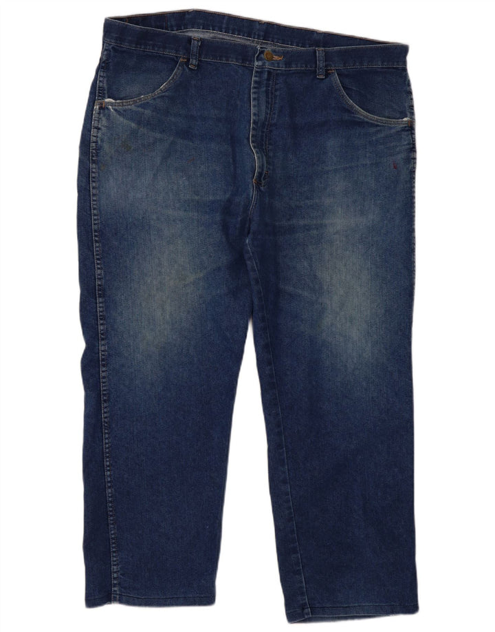 Wrangler Womens Regular Fit Straight Jeans W40 L29 Blå Bomuld