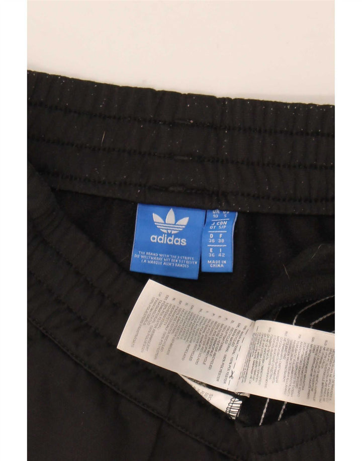Adidas sportsshorts til kvinder UK 10 Small Black Polyester
