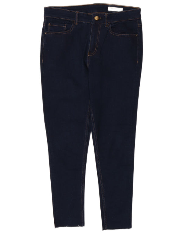 Marks & Spencer Dame The Ivy Skinny Jeans UK 12 Medium W30 L25 Navy Blue