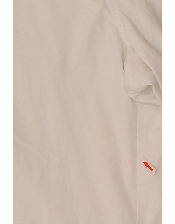 Adidas Herre Straight Cargo Capri Bukser XL W36 L19 Hvid Polyester