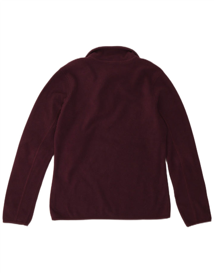 Carrera Dame Fleece Jumper med lynlås DK 14 Medium Maroon Polyester
