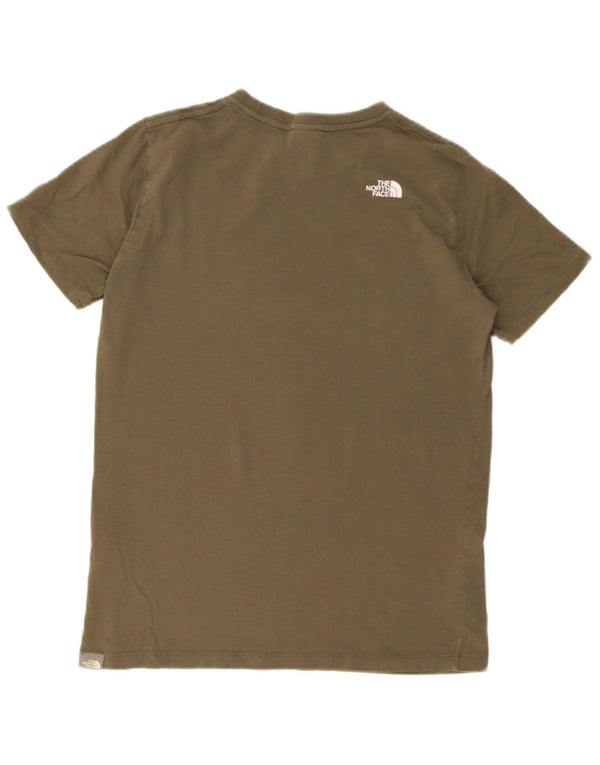 The North Face Boys T-Shirt Top 14-15 år XL Grøn Bomuld