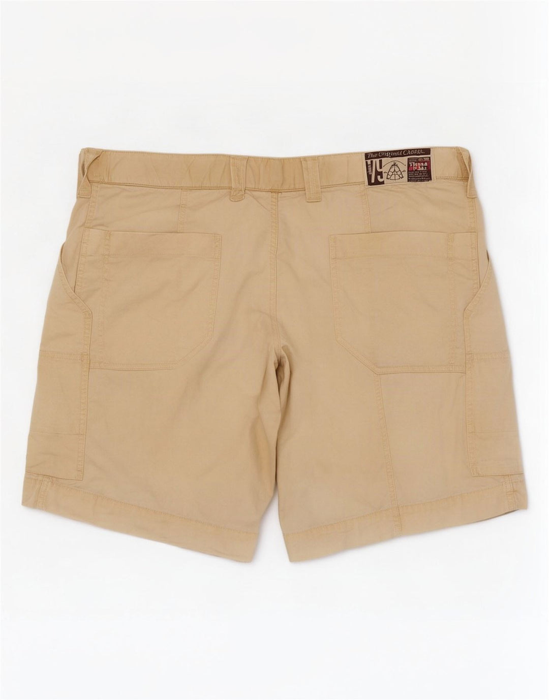 Tænk Pink Dame Cargo Shorts IT 48 XL W36 Beige