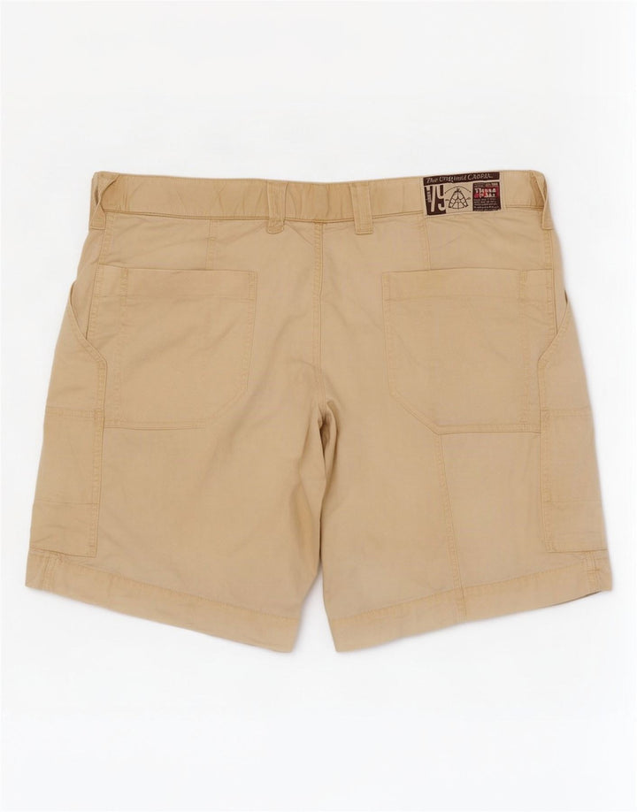 Tænk Pink Dame Cargo Shorts IT 48 XL W36 Beige