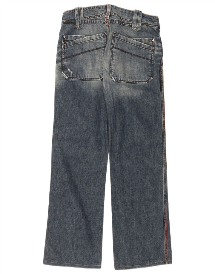 Diesel Dame Straight Jeans W29 L28 Blå Bomuld