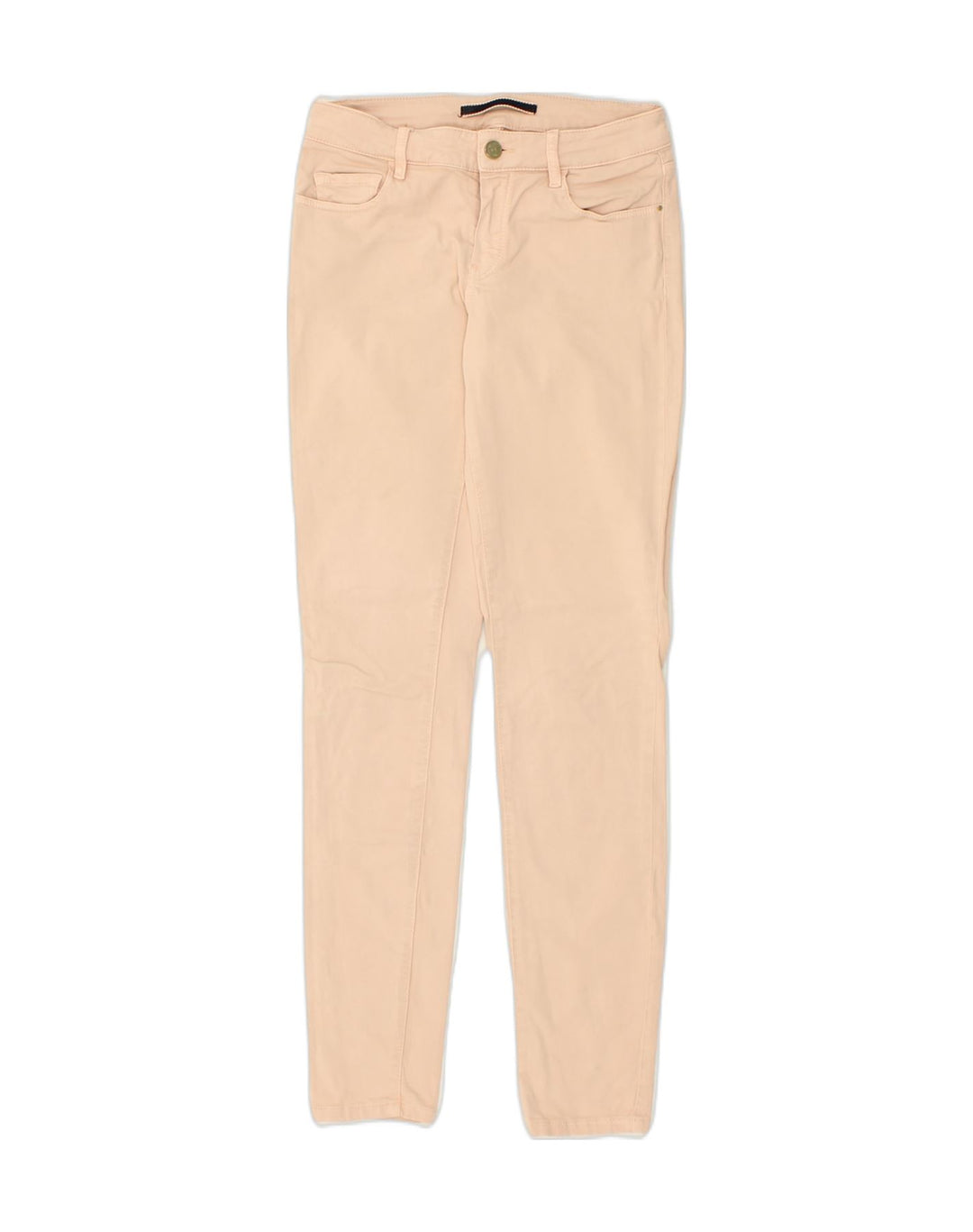 MASSIMO DUTTI Womens Skinny Jeans EU 36 Small W26 L29 Beige Cotton | Vintage Massimo Dutti | Thrift | Second-Hand Massimo Dutti | Used Clothing | Messina Hembry 