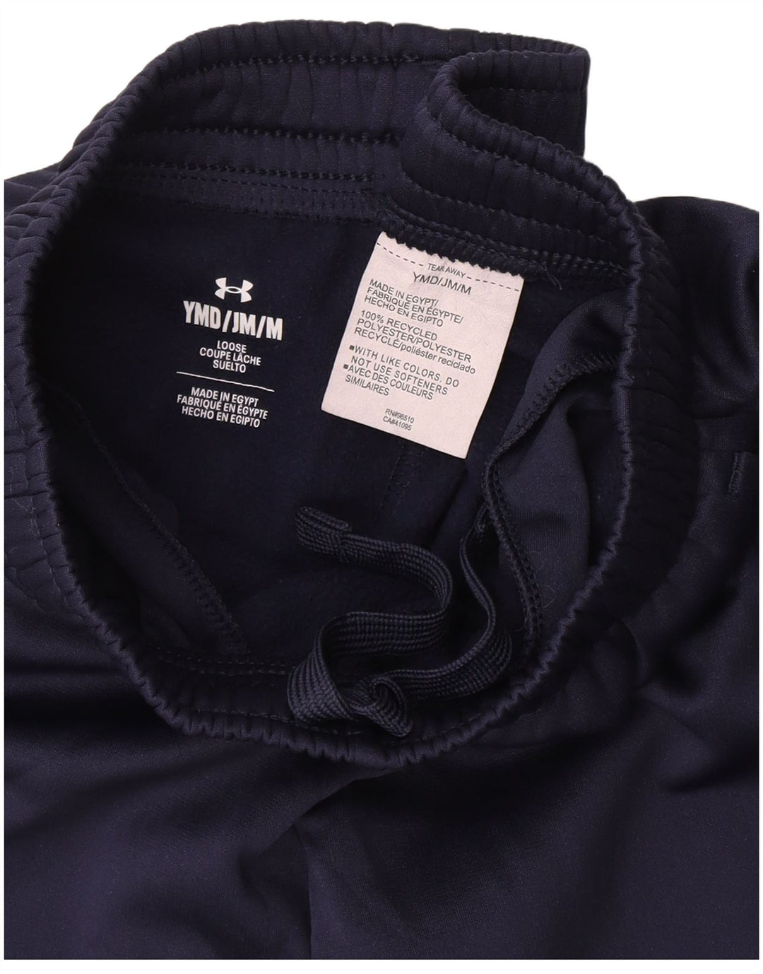 UNDER ARMOUR Træningsdragtbukser til drenge 9-10 år Medium Navyblå polyester