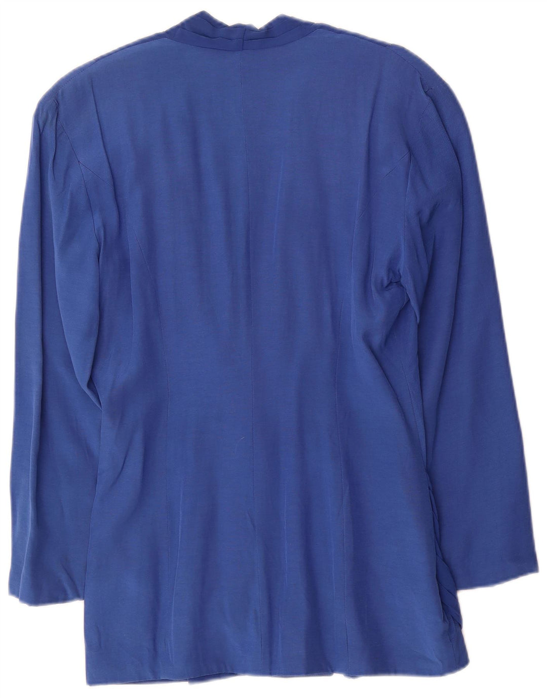 Zoe Dame Dobbeltradet Blazer Jacket IT 42 Medium Blue Viscose