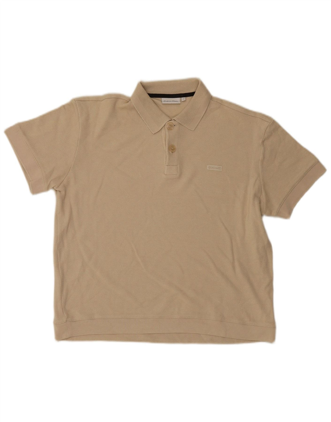 Calvin Klein herre poloshirt Medium Beige