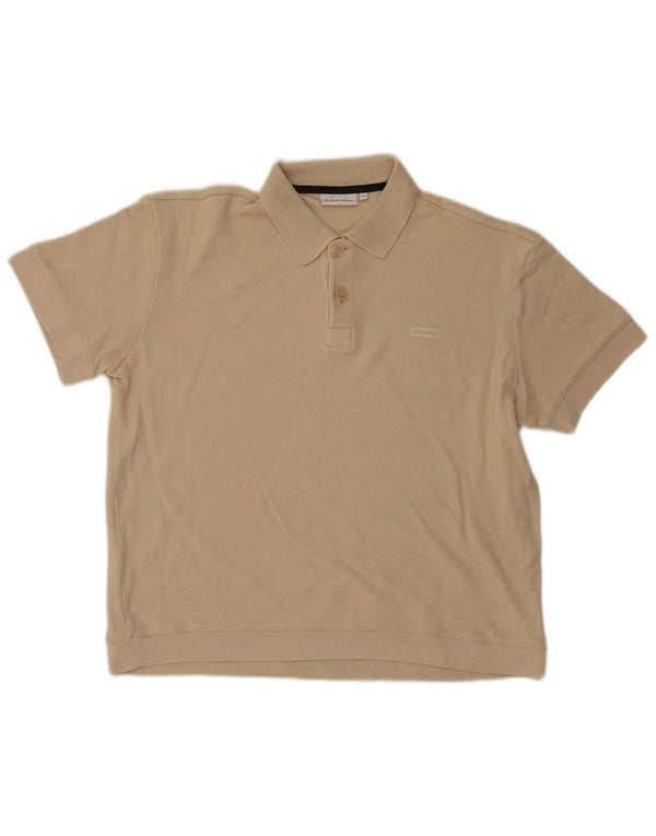 Calvin Klein herre poloshirt Medium Beige