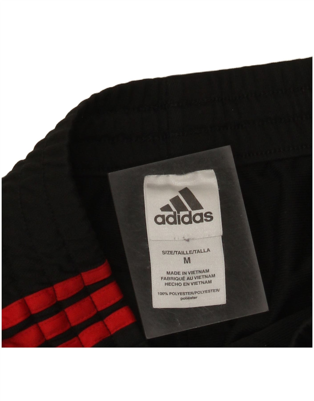 Adidas Træningsdragtsbukser til drenge 9-10 år Medium Sort Colourblock